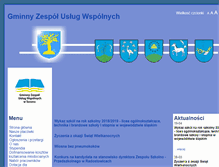 Tablet Screenshot of gzo.suszec.pl